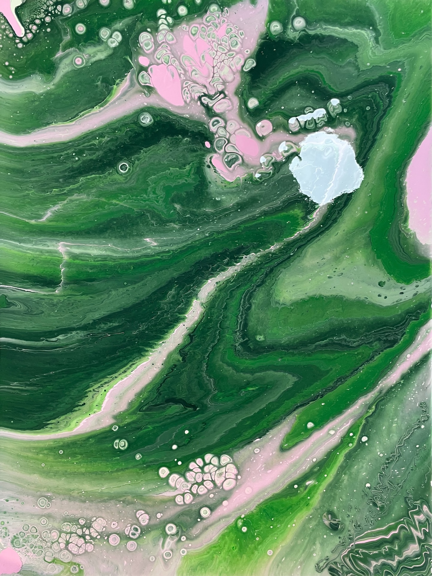 Creamy dreamy green